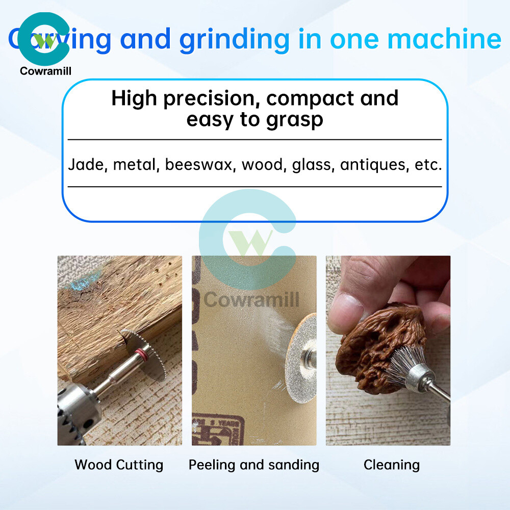 12000rpm Stepless Speed Adjustable Electric Grinder Polishing Engraving Drill