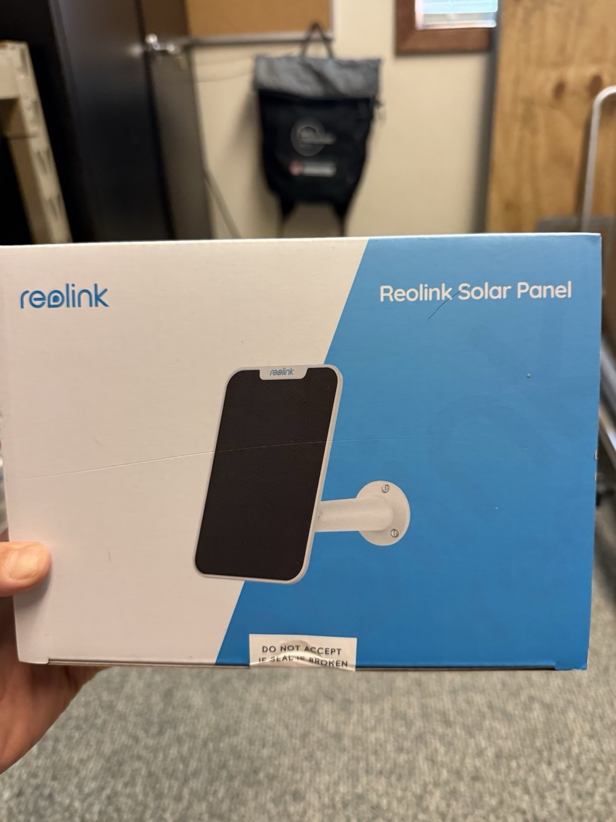Reolink Solar Panel White 5V Monocrystalline Weatherproof Easy Setup Outdoor