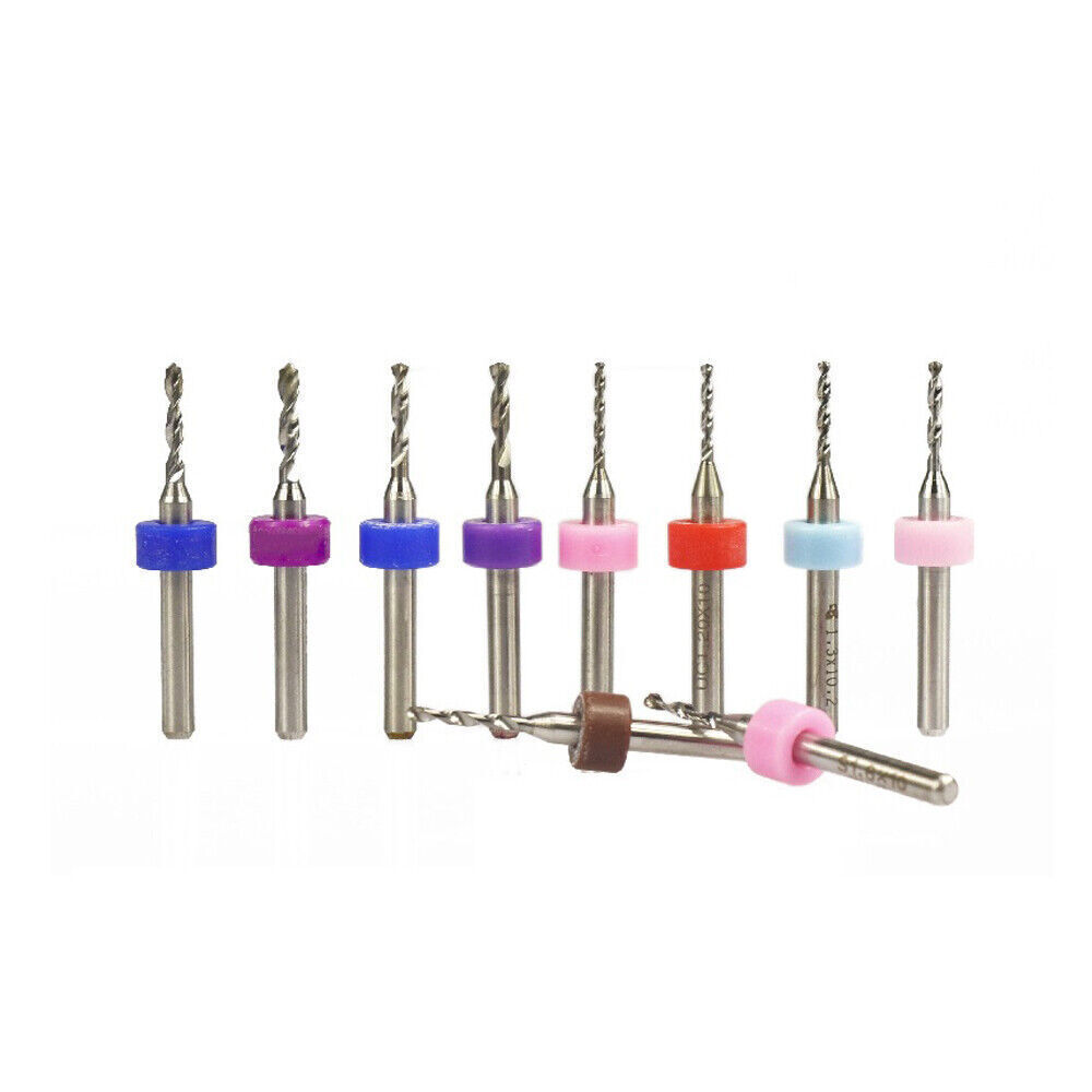 0.1 – 3mm PCB CNC Micro Drill Bits Set Tungsten Steel Carbide Twist Bit Milling