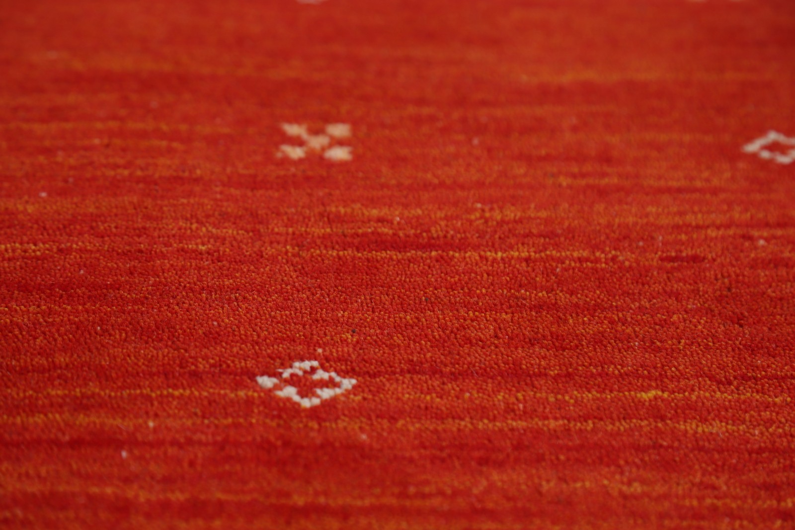 Rust Indian Tribal Style Rug 5×6 Hand-knotted Wool Oriental Carpet for Any Room