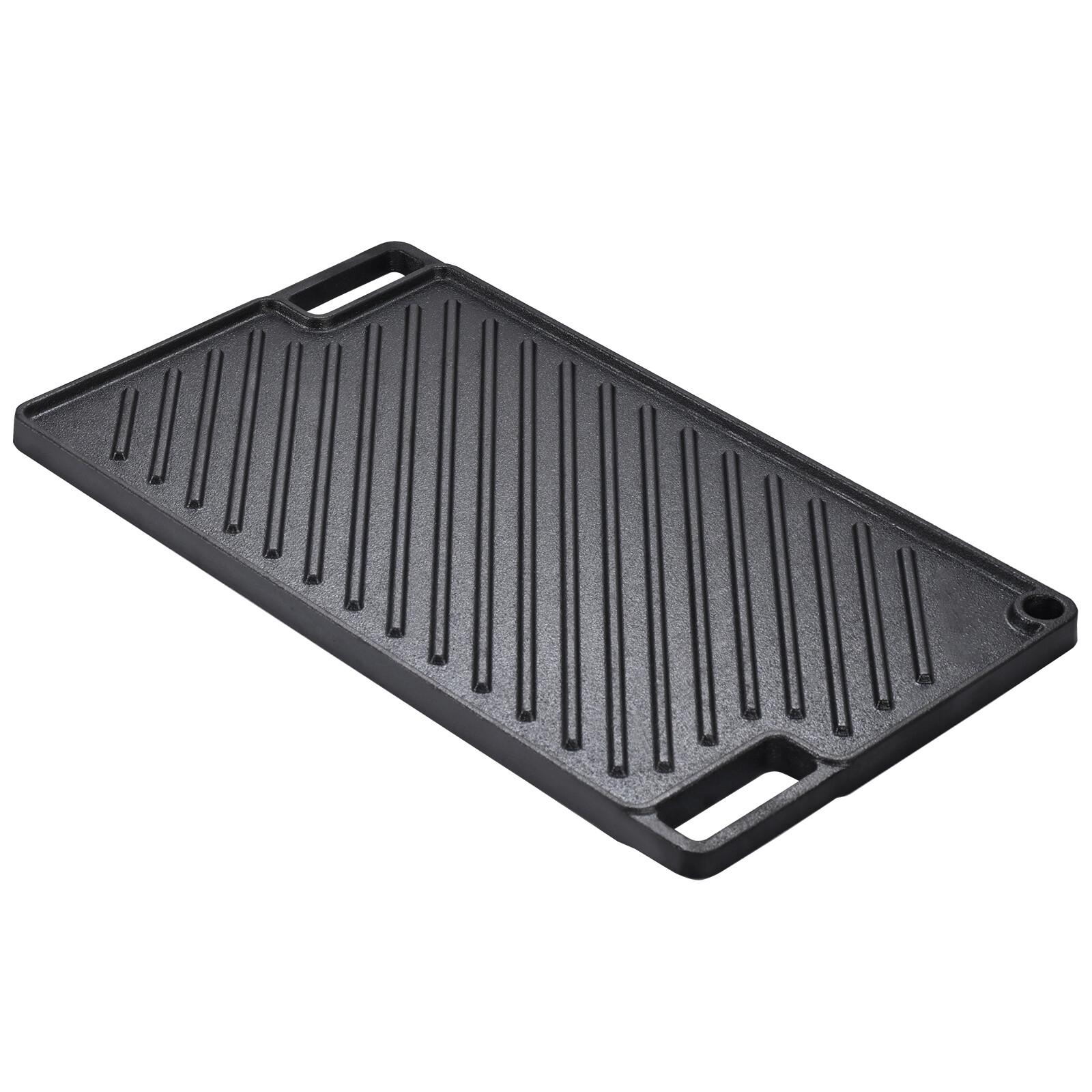 VEVOR 9.7″x16.7″ Reversible Grill Griddle BBQ Flat Stove Top Griddle Cast Iron