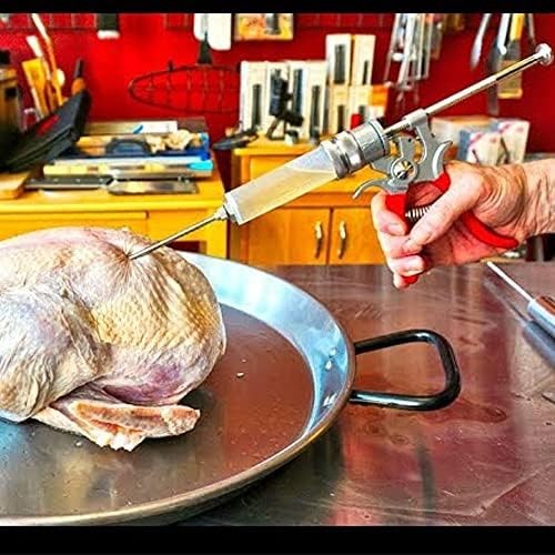 SpitJack Magnum BBQ Marinade Meat Injector, Made in USA, 4 Needles, MJ106 | P…