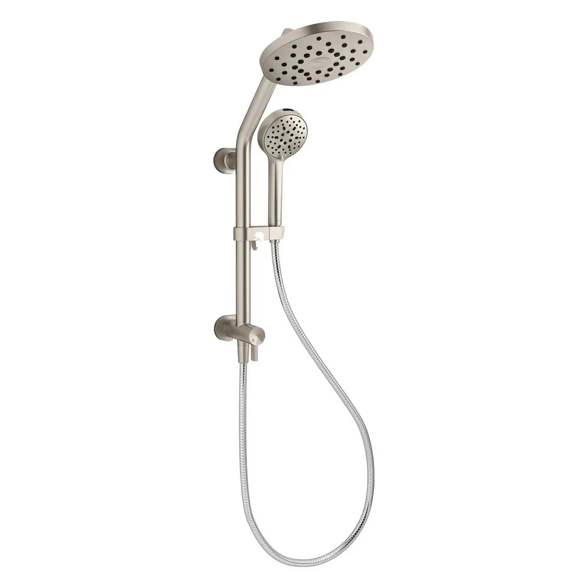 Kohler Hydrorail Shower System 3-in-1 Multi Function Complete Set Brushed Nickel
