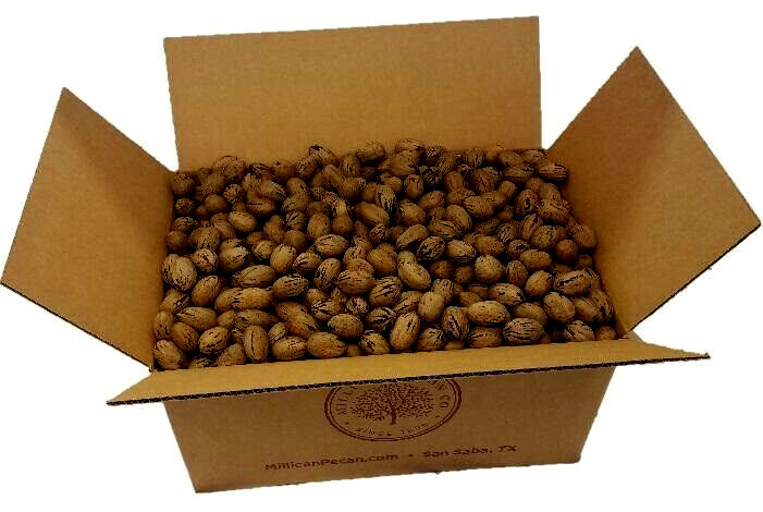 30 lbs Texas *Squirrel Grade* In Shell & Cracked Pecans Bulk | Millican Pecan