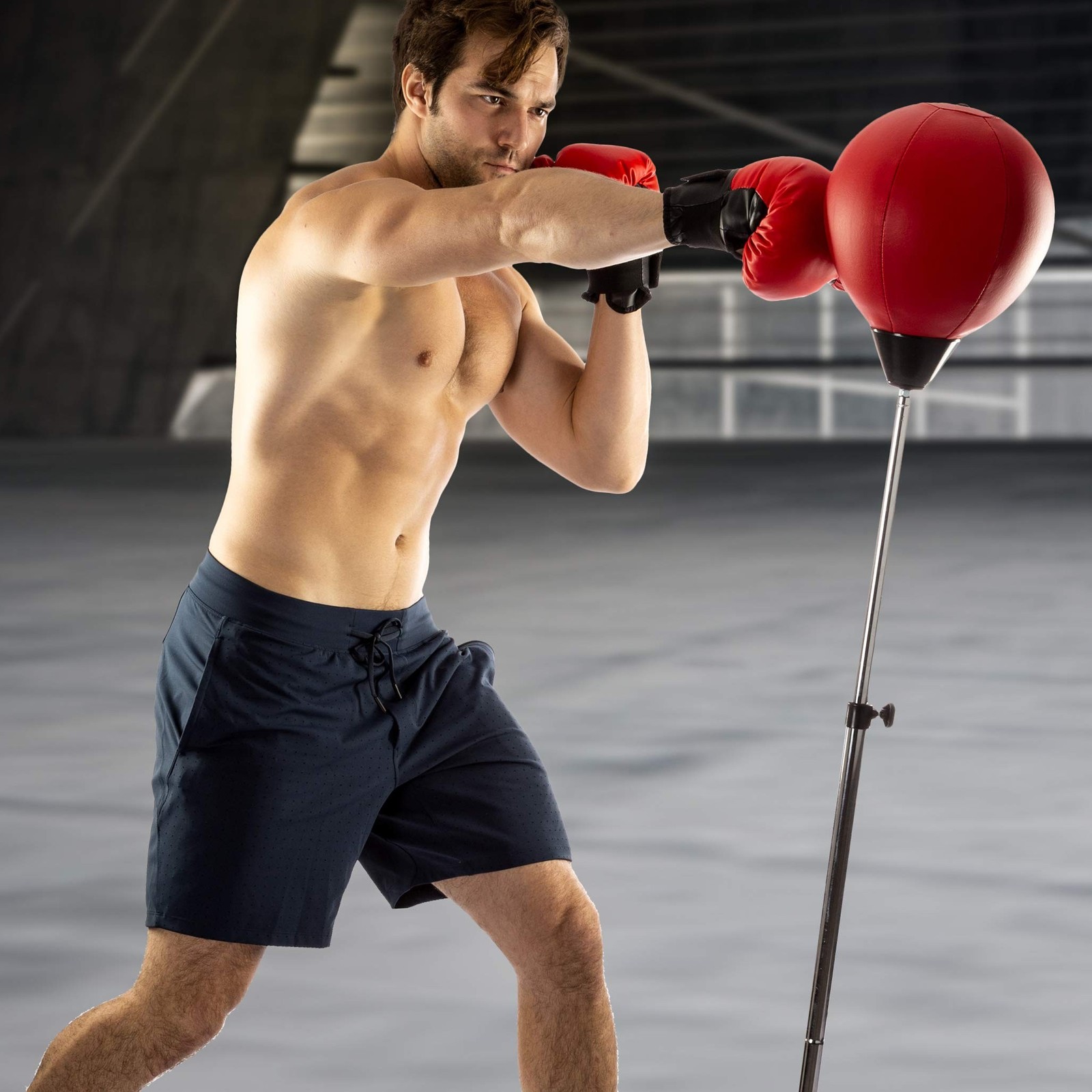 TechTools Punching Bag with Stand, Boxing Bag for Teens & Adults – Height Adj…
