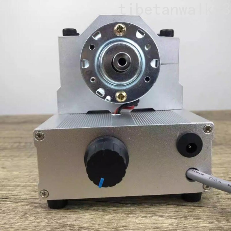 8000rpm Adjustable Fishing Float Body/Tail Paint-24V DC Mini Electric Lathe