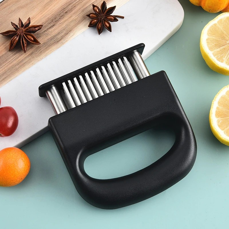 1PACK Meat Tenderizer Tool Stainless Steel Needle Cooking Hammer Kitchen Tool