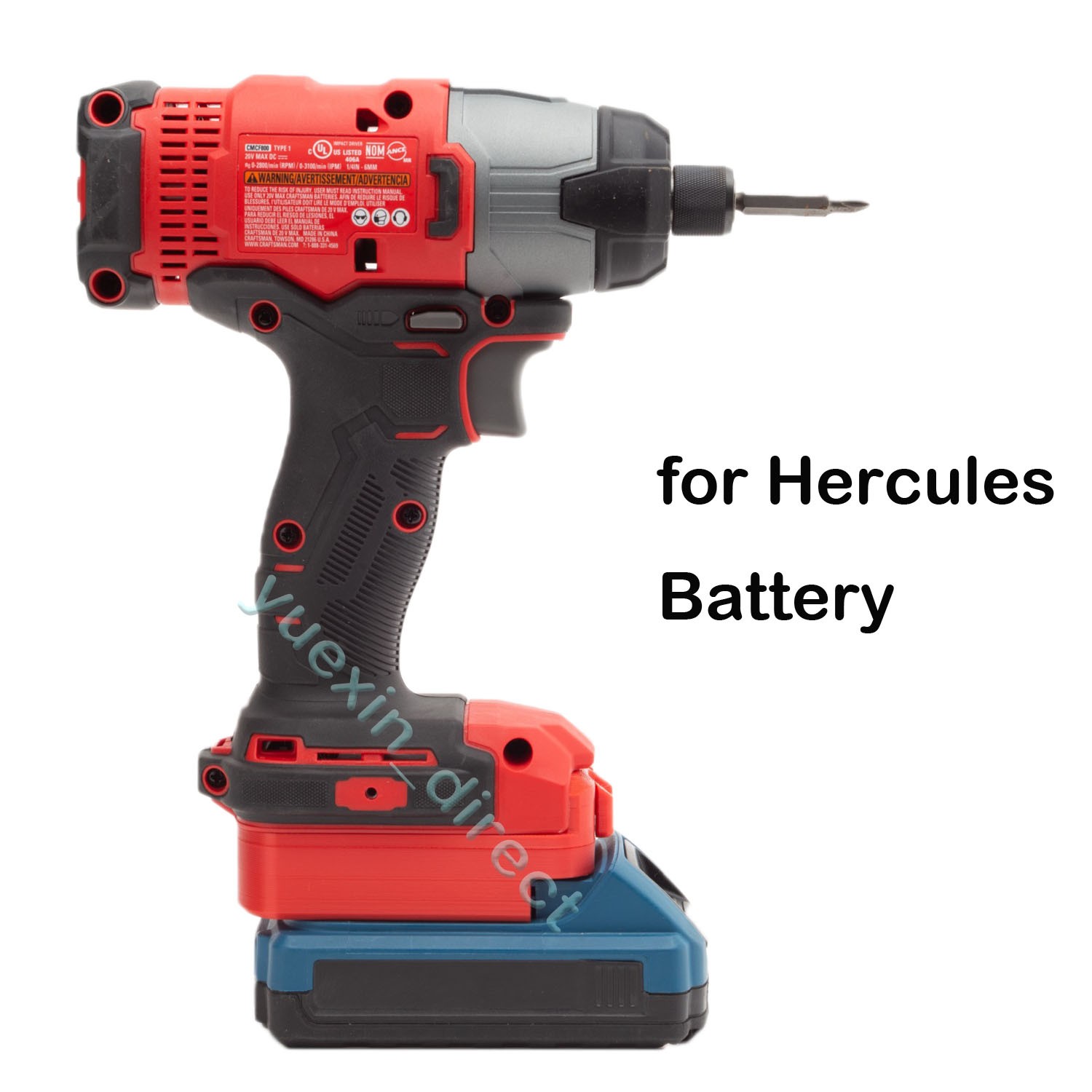 Adapter For Dewalt & Bauer & Hercules 20v Battery to for Craftsman V20 20V Tools