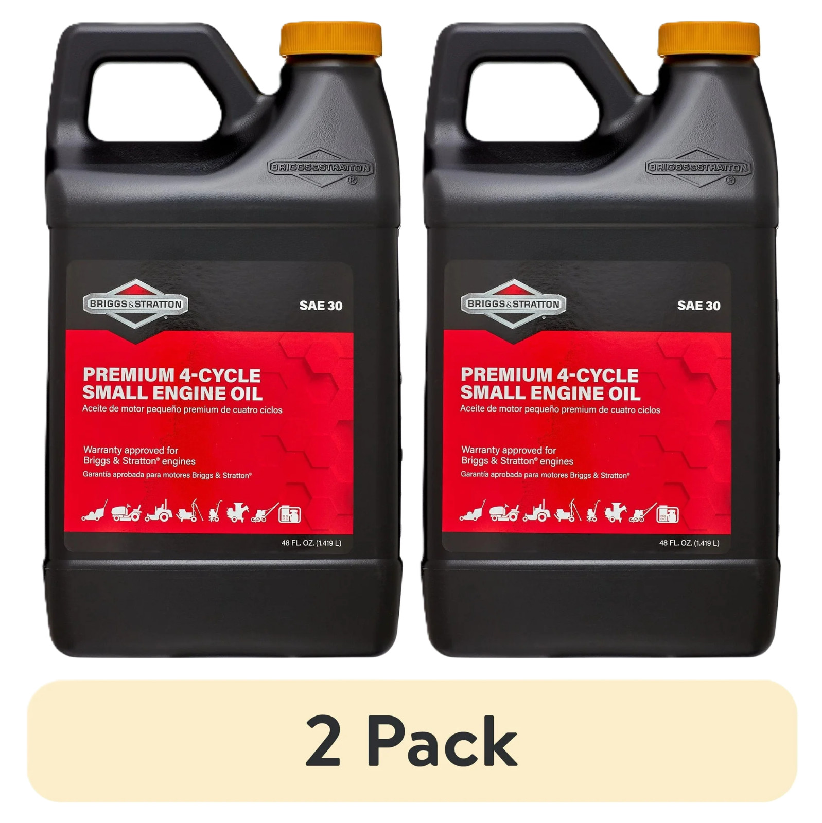 4-Cycle 48 Oz Oil SAE-30 for Small Engines