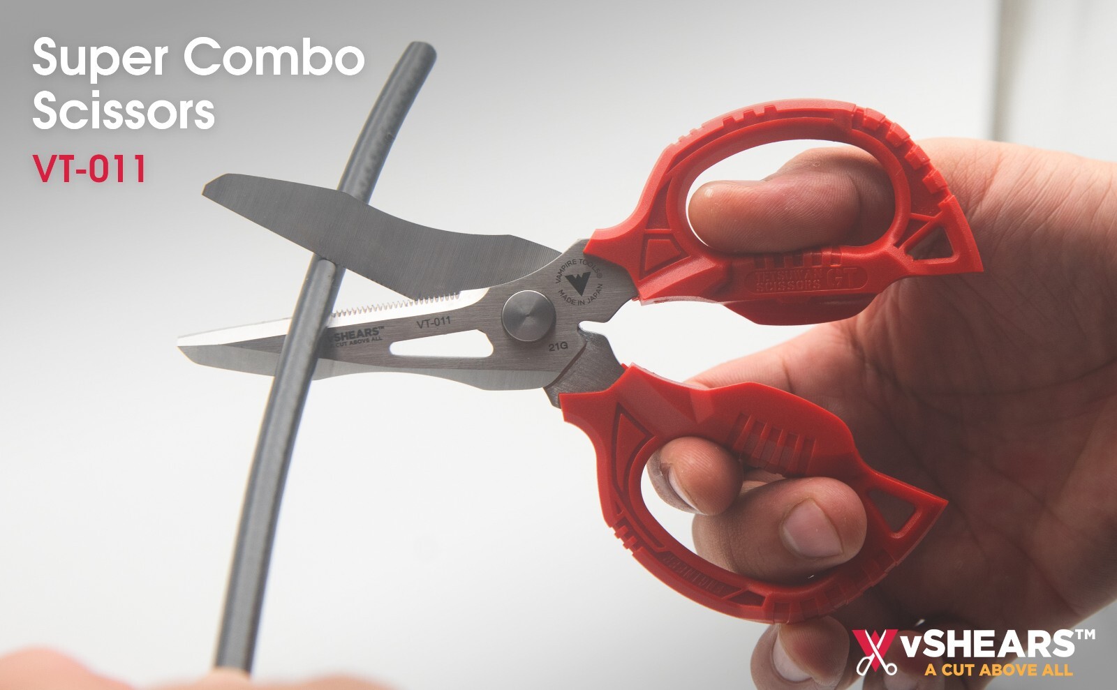 VT-011 vSHEARS Super Combo Scissors Heavy Duty by Vampire Tools