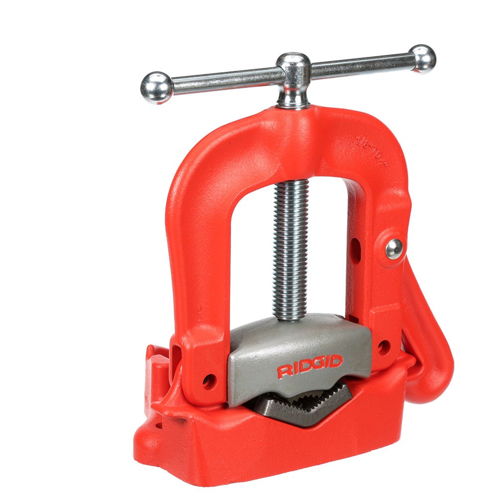 Ridgid 40100 25A 1/8″-4″ Bench Yoke Vise w/ Hardened Alloy Steel Jaws