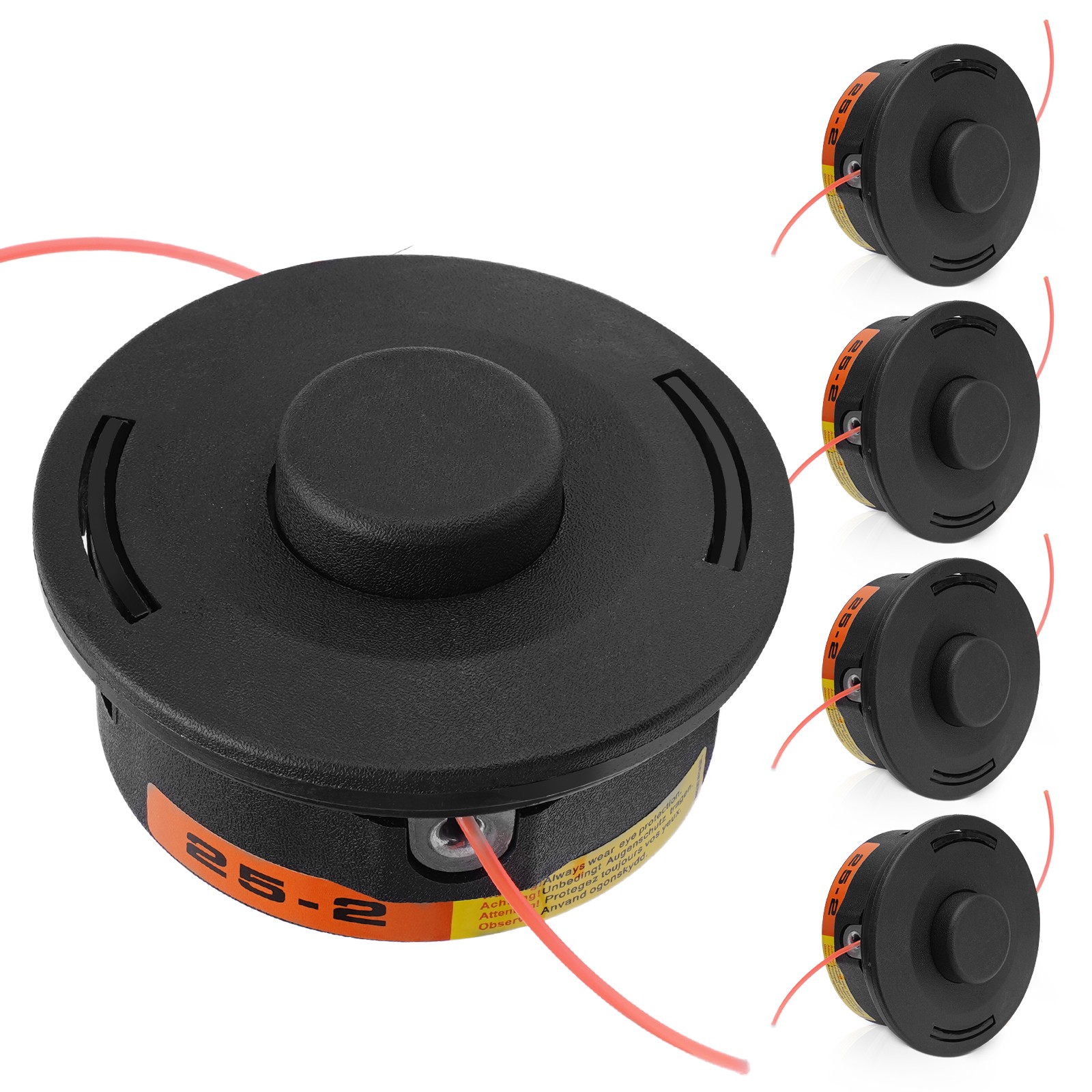 5-Pack 25-2 Trimmer Head For Stihl FS55 55R 56RC 85 90 90R 110 110RX 120 130 131