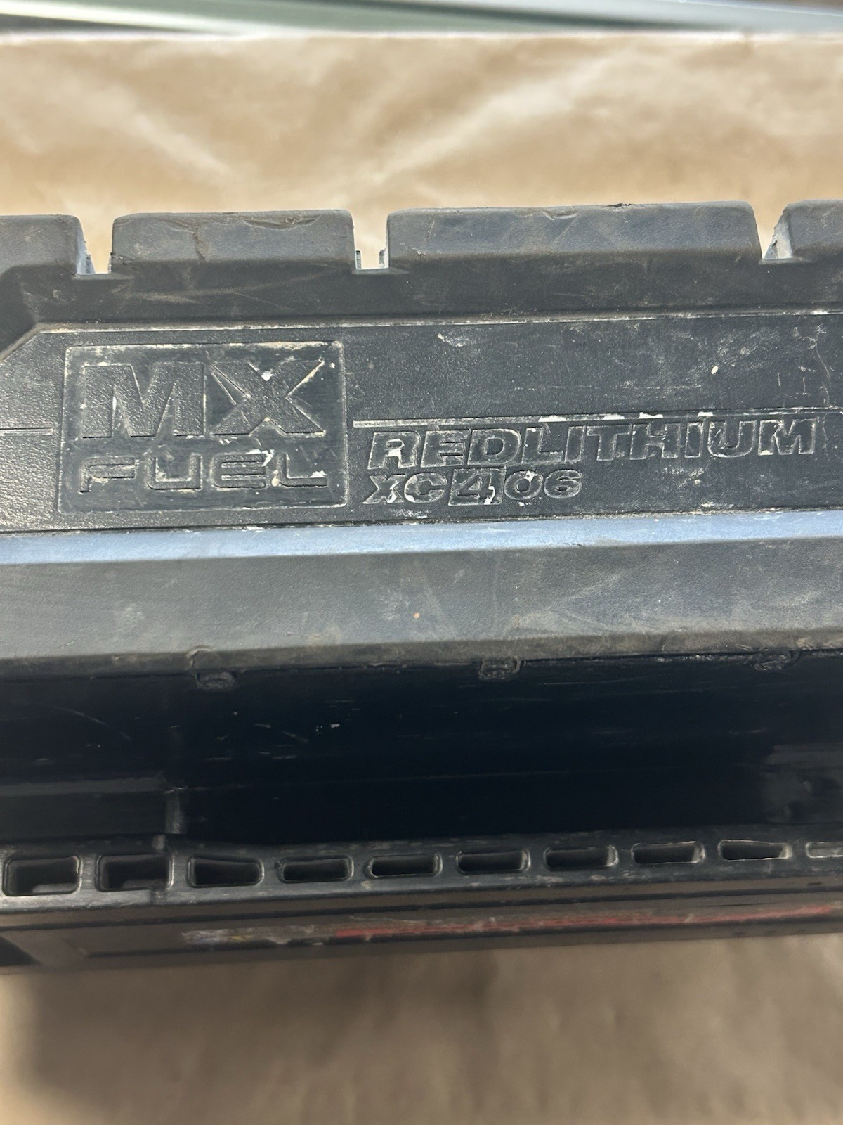 Milwaukee XC406 Battery Pack well used