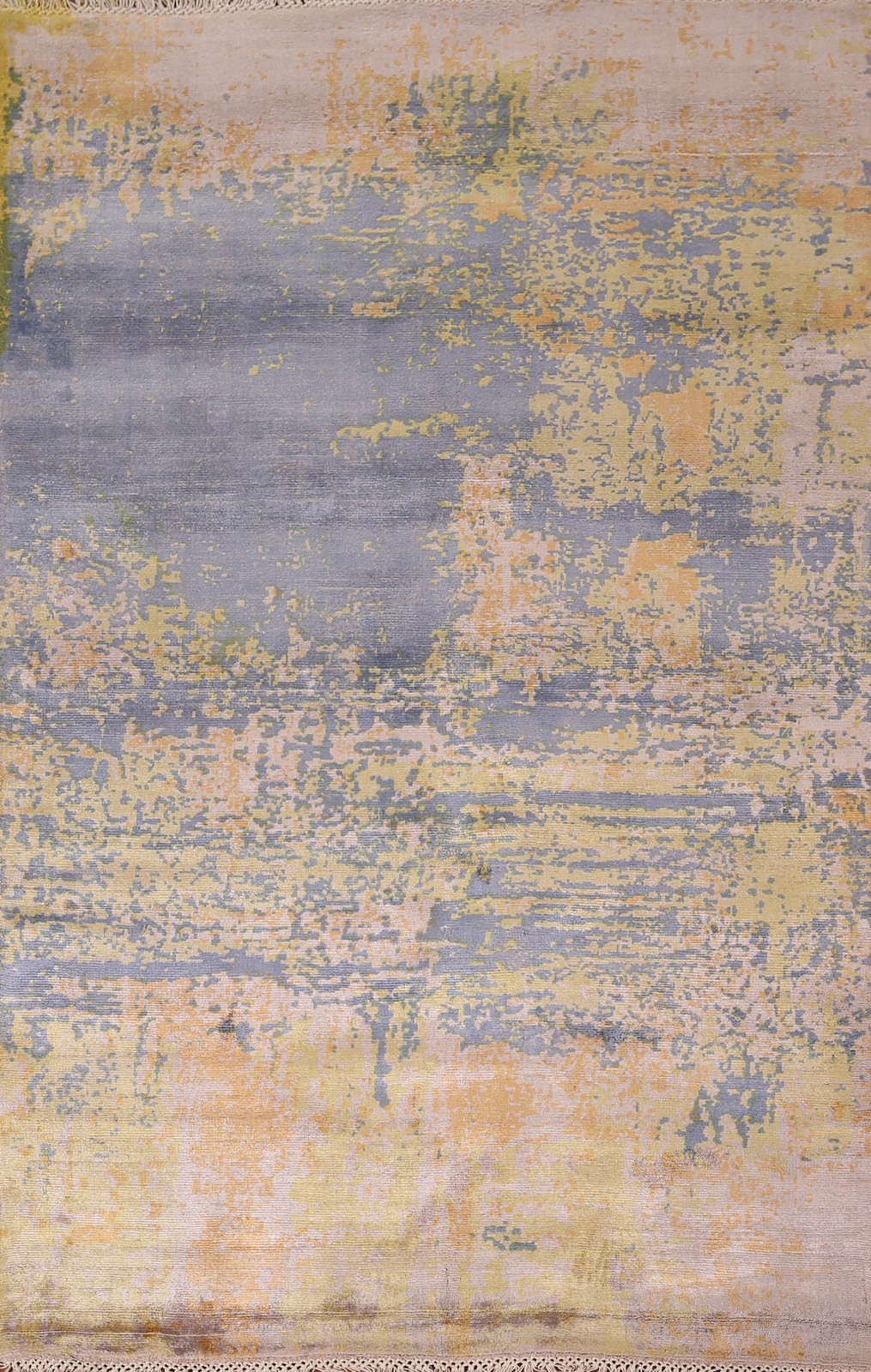 Contemporary Style Abstract Rug 4×7 Hand-knotted Wool Oriental for Any Room