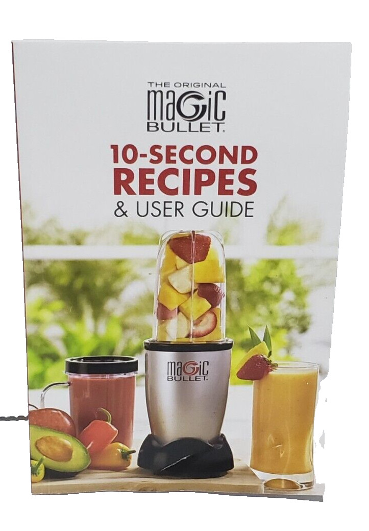 The Original Magic Bullet w/ 10-Second Recipes & User Guide – 2018