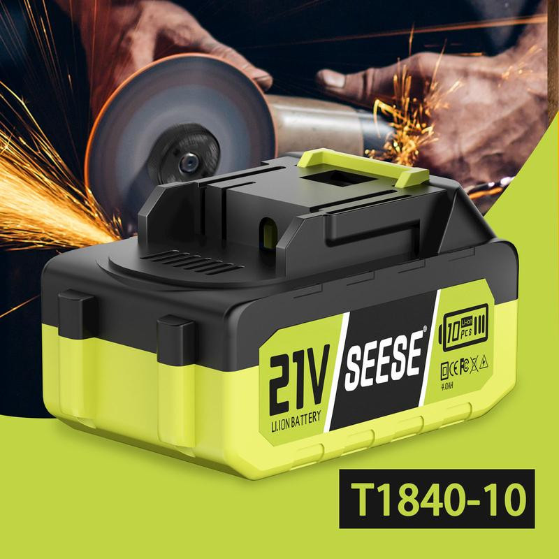 SEESE 21V Max Lithium Battery Pack Compatible with SEESE 21V Cordless Power Tool