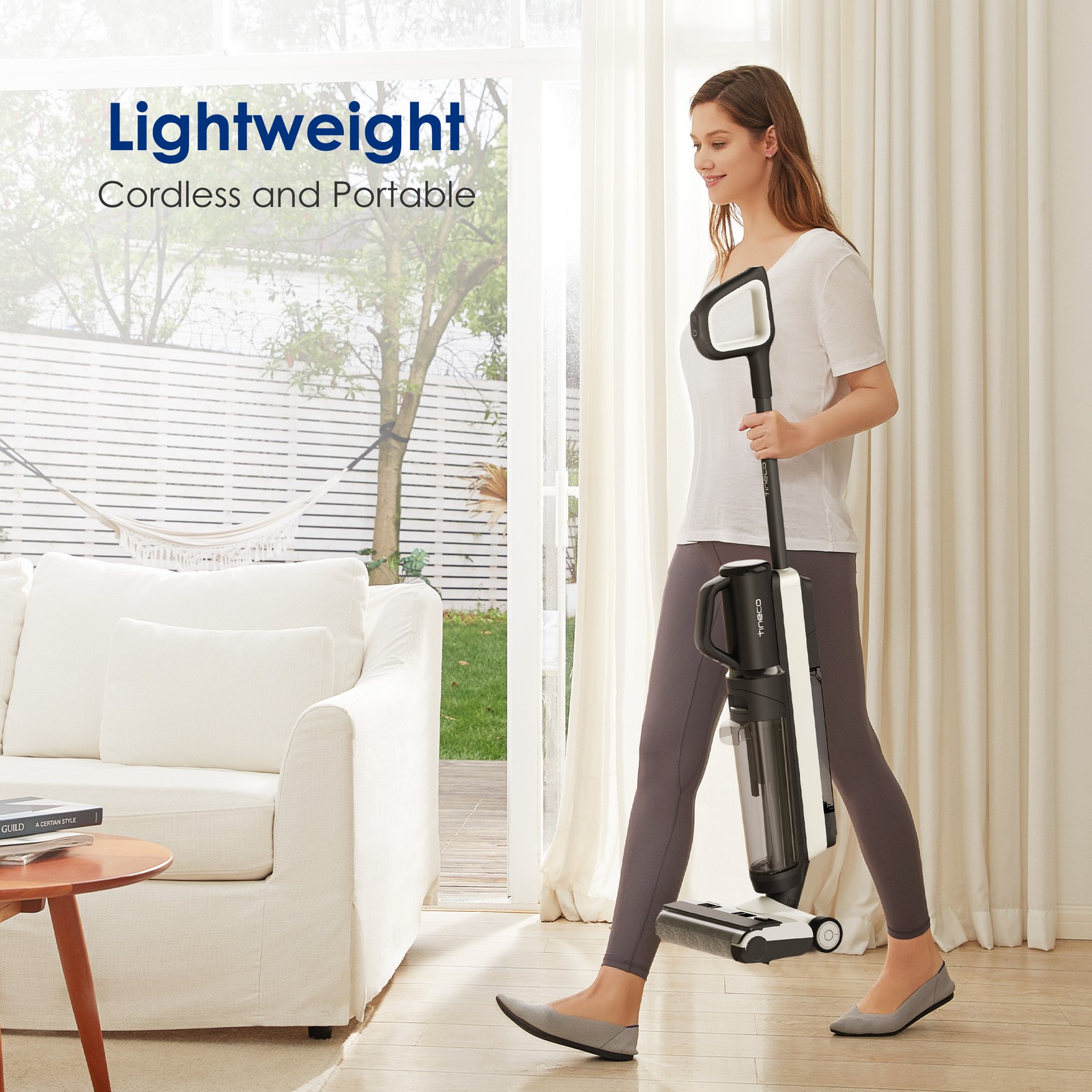 Tineco Floor ONE S5 Combo Smart Wet Dry Vacuum Cleaners, 2-in-1 Cordless Vacuum