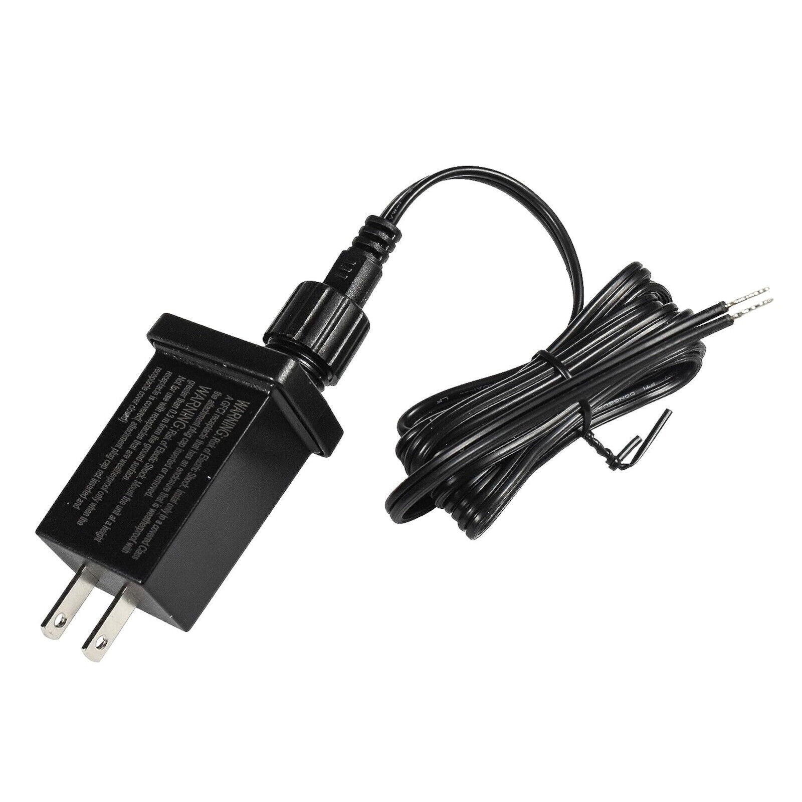 24V 0.5A 12W Class 2 Power Supply Extension Cord, IP44 Raintight LED Transformer