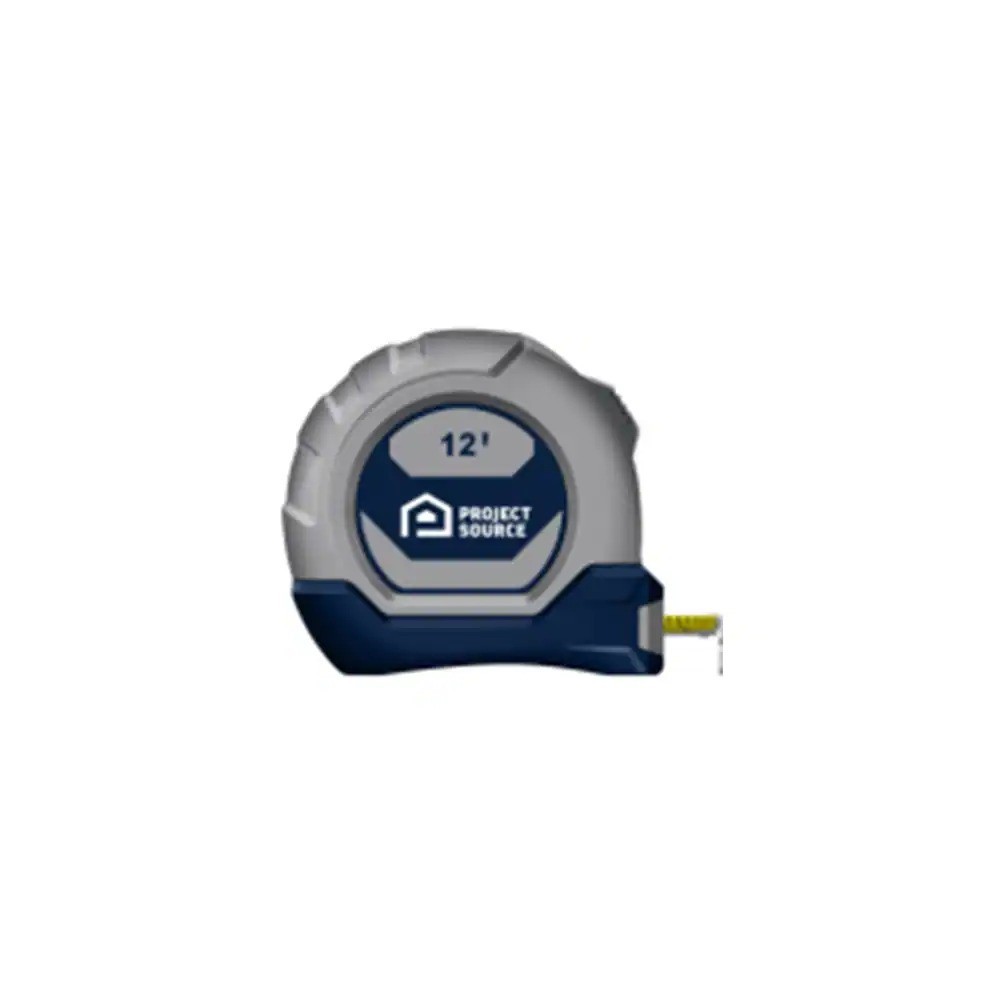 Project Source 12 ft Tape Measure Compact Measuring Tool