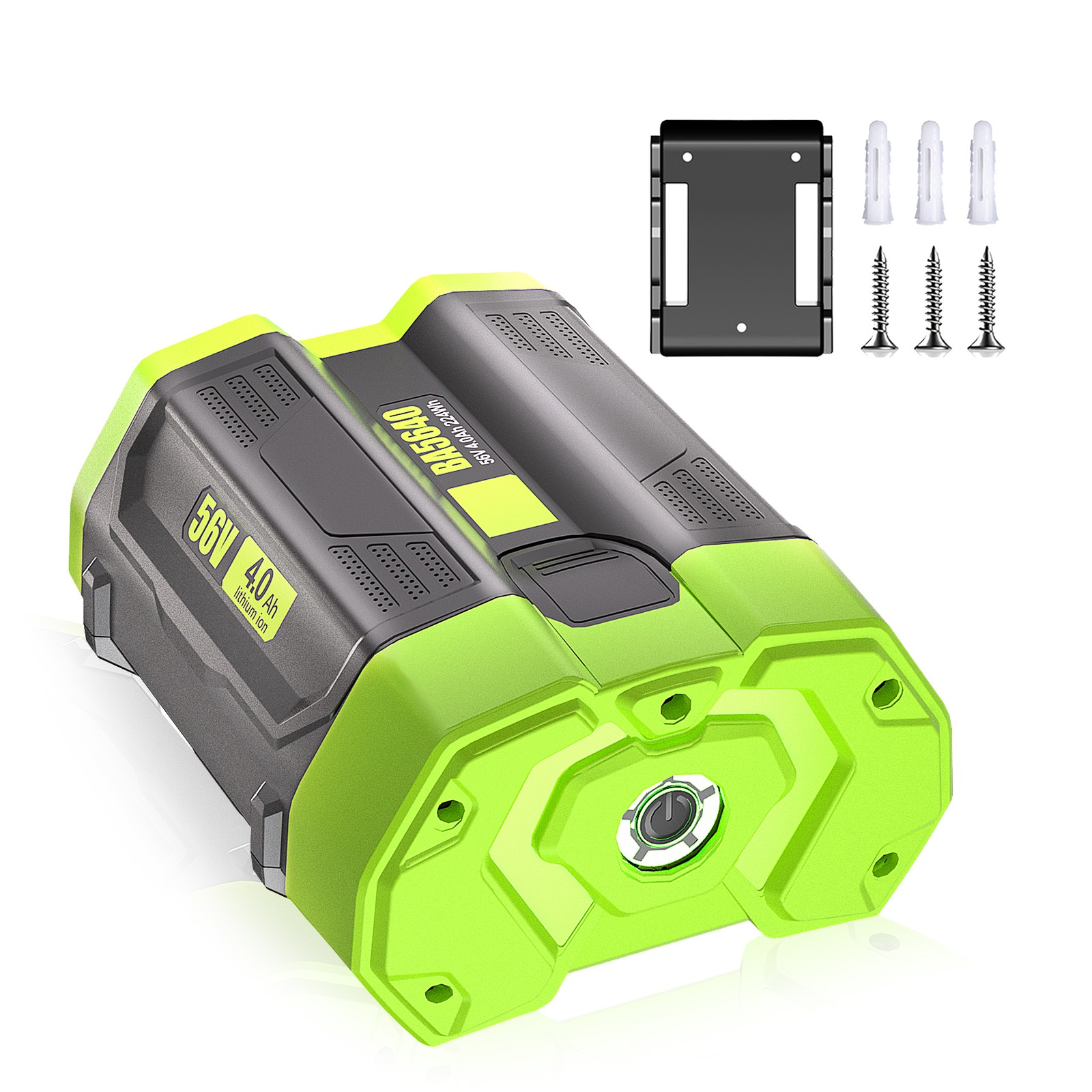 2 Pack For EGO POWER+ BA2800T 56V 4.0 AH Battery w/ Fuel Gauge 56 Volt Power+