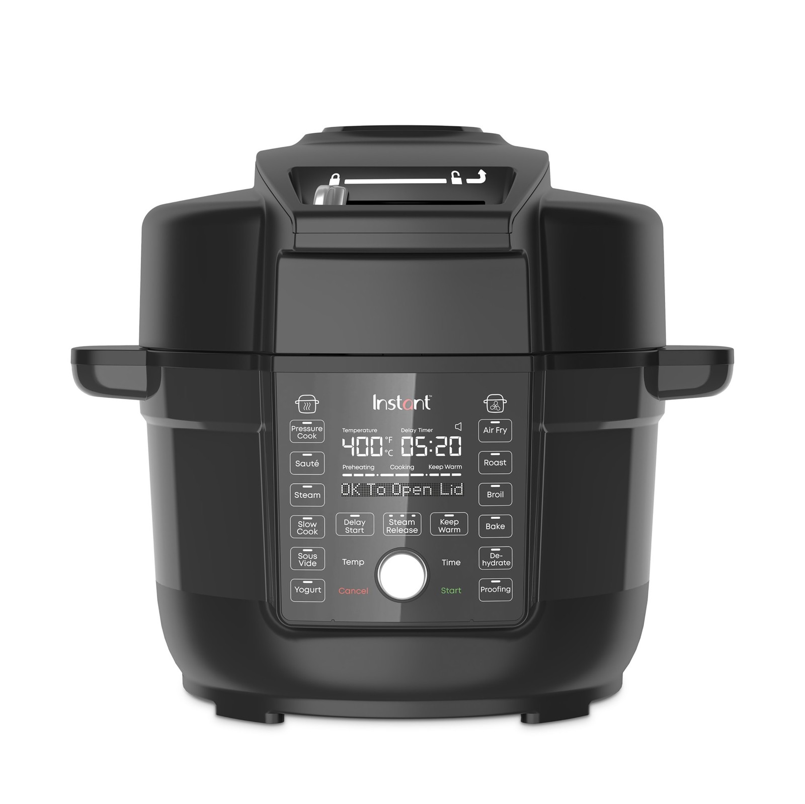 Instant Pot Duo Crisp Ultimate Lid 13-in-1 Air Fryer & Pressure Cooker 6.5-Qt