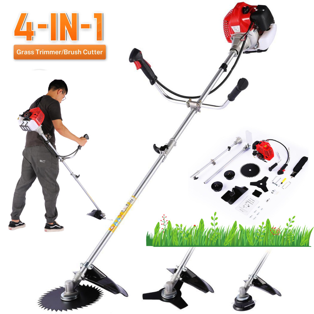 42.7CC/58CC Straight Shaft Gas String Trimmer Gas Powered Weedeater Brush Cutter