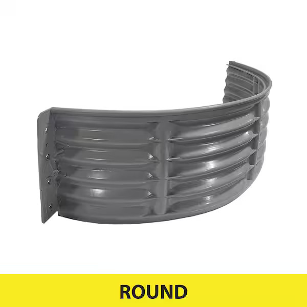 37 in. x 12 in. Round Plastic Window Well