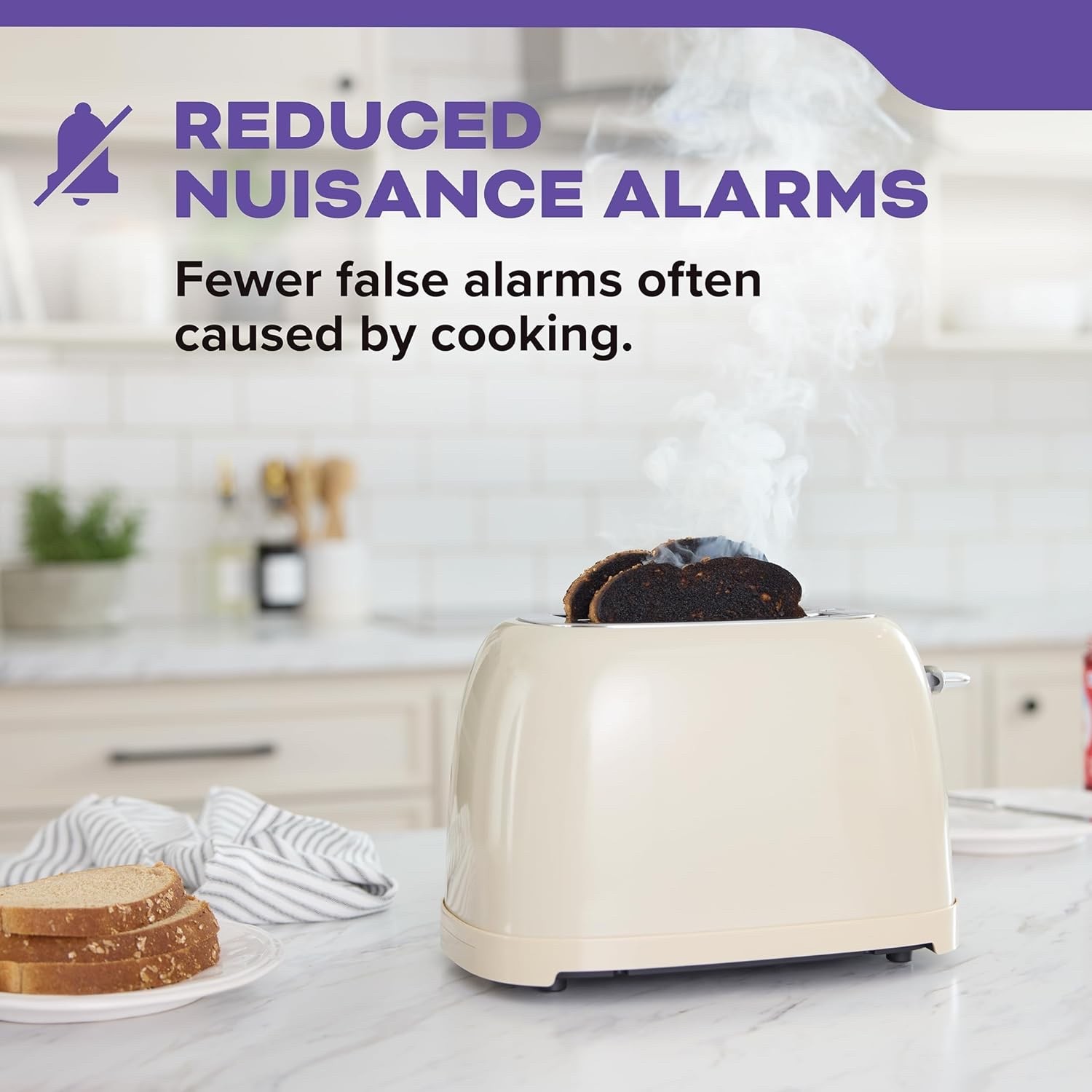 Kidde Smoke & CO Alarm Hardwired 10-Year Battery Interconnected 85dB (30CUA10)