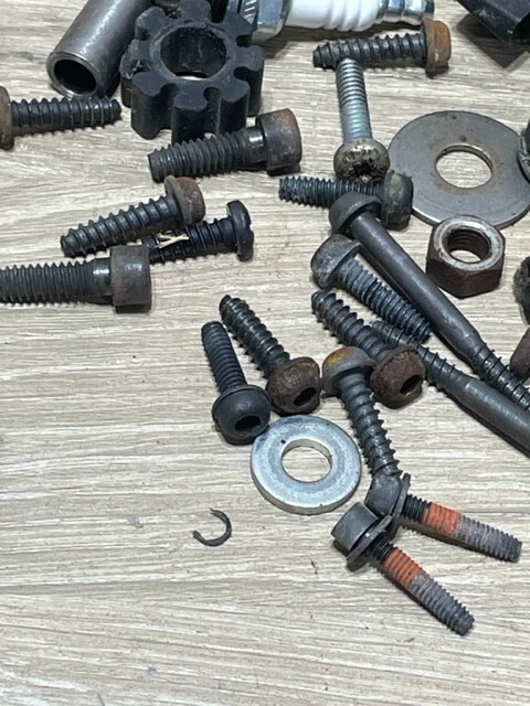 Craftsman 358.797180 200mph Leaf Blower Hardware, Bolts, Taps, Washer, Plug,