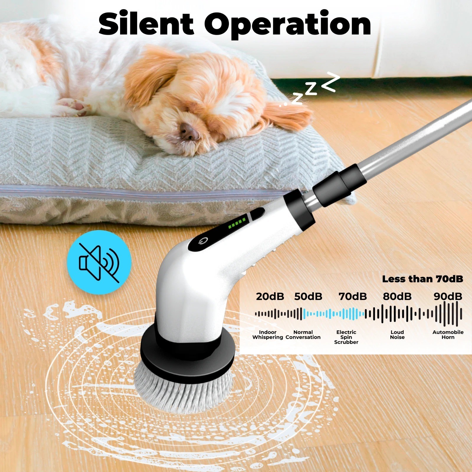 9 IN 1 Electric Spin Scrubber Cordless Power Cleaning Brush Rechargeable cleaner