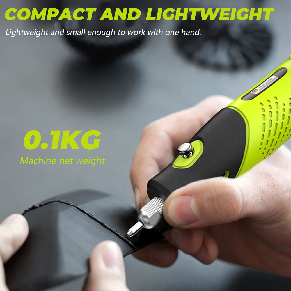 231pcs Electric Mini Drill Pen Grinder Engraving Cordless Compact 5 Speed Rotary
