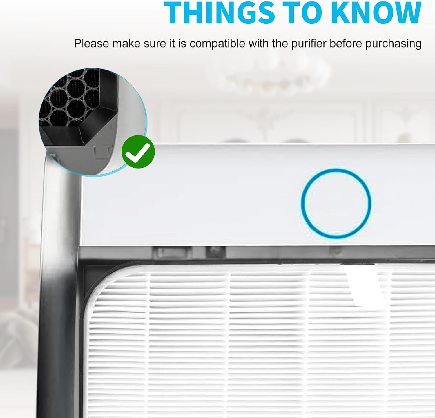 7-Pack Replacement Filters for Air Doctor 3000/3500 Air Purifiers