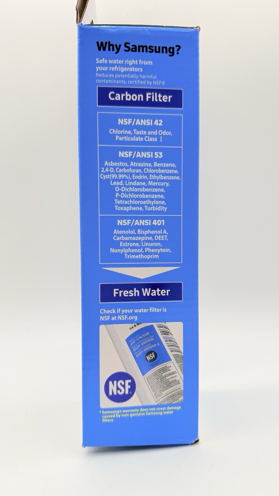 Samsung 1 PACK Genuine DA29-00020B HAF-CIN/EXP-Refrigerator Water Filter,USA