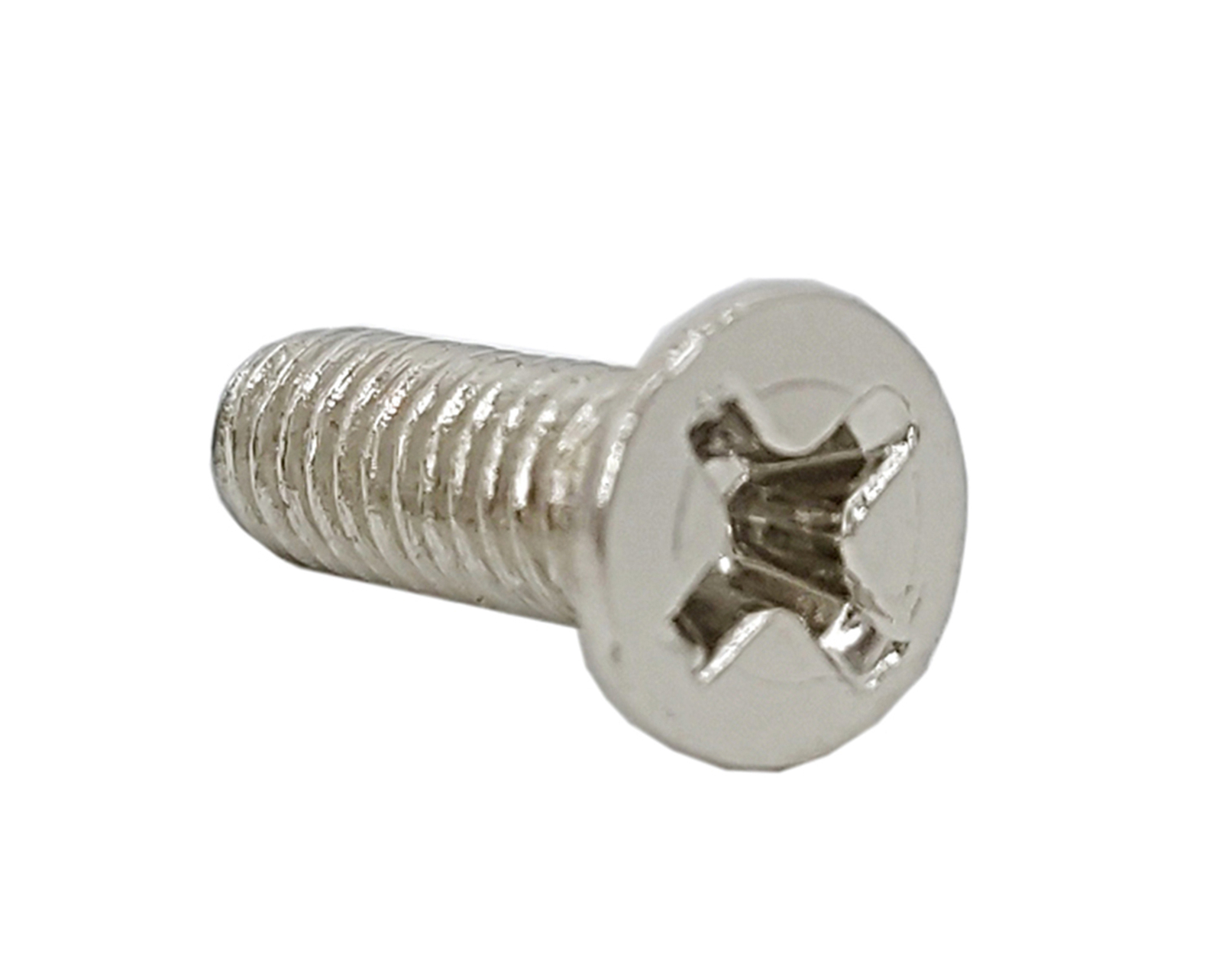 100PK M4 X 12mm – Phillips Flat Head Machine Screw (Countersunk) Carbon Steel