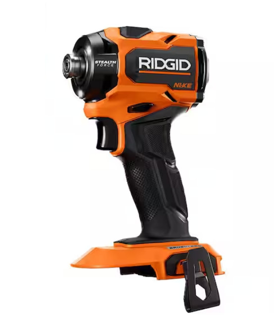 Ridgid Nuke 1/4″ Hex Stealth Force Pulse Driver 18V Brushless Cordless RNKSID03B