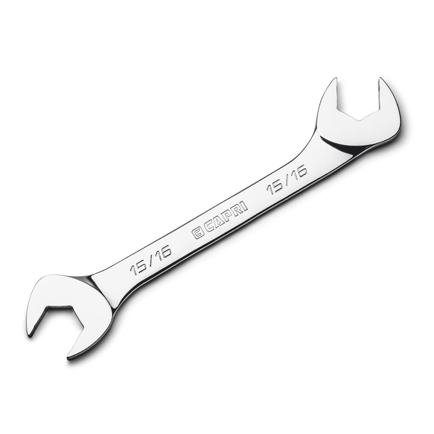 15/16 in. Angle Open End Wrench 30° and 60° angles SAE
