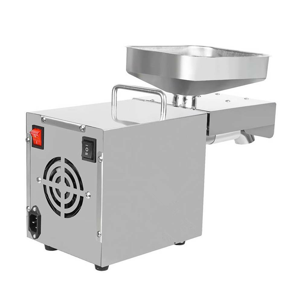 110V Auto Commercial Oil Press Machine Peanut Seed Presser Oil Expeller US 1500W