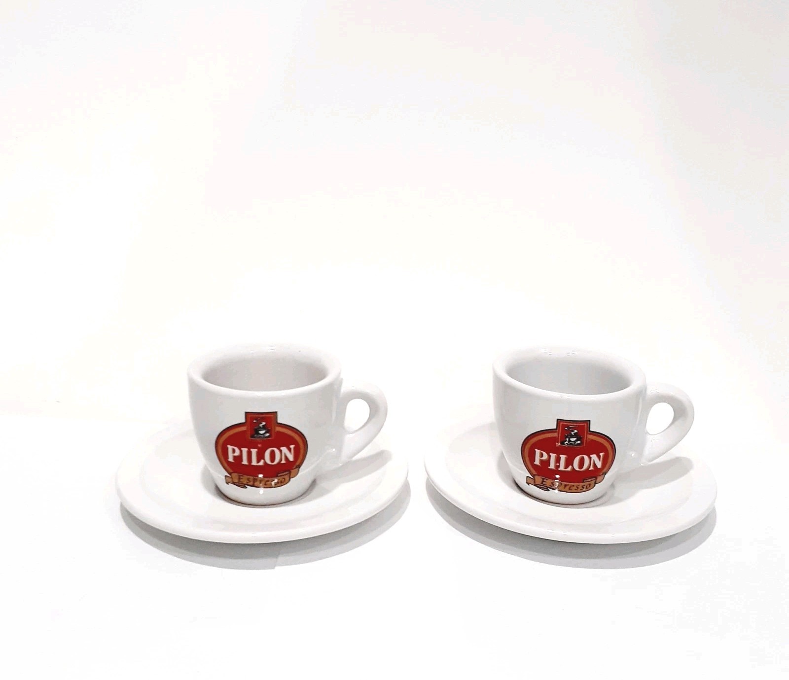 Vintage Pilon Espresso Cup Set Rare SEE DESCRIPTION Free Ship!