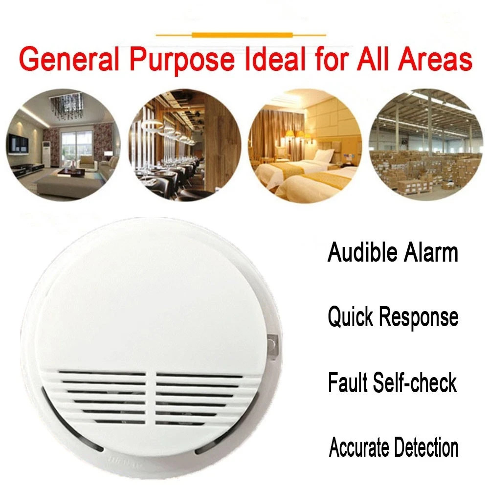 4-Pack General Purpose Smoke Detectors