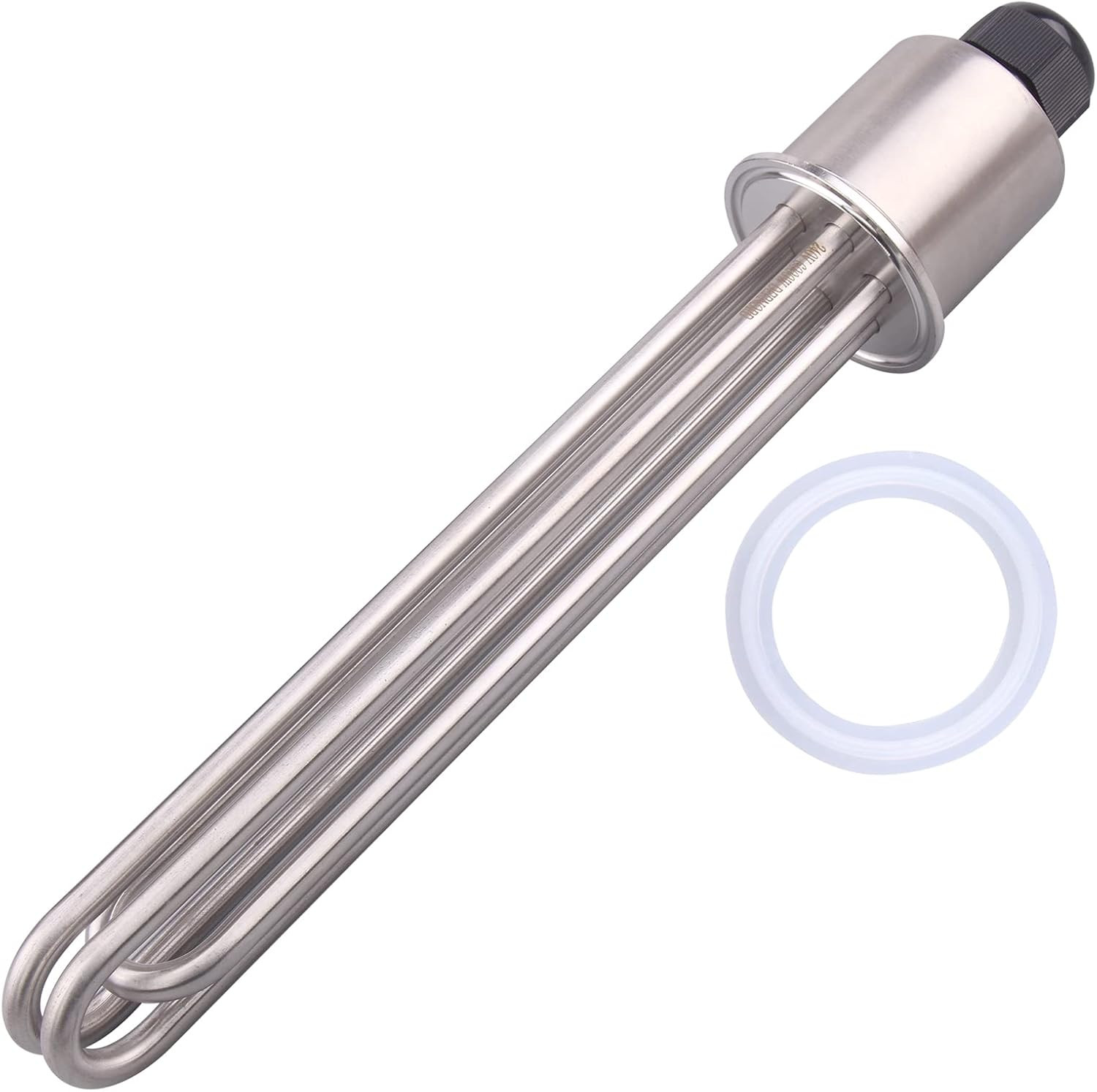 DERNORD 2 Inch Tri-Clamp 240V Water Heating Element Immersion U Type Electrical