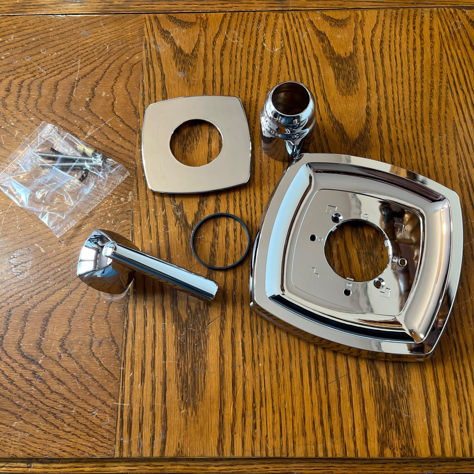 American Standard T018500.002 Edgemere Chrome Shower Valve Trim Kit (New) Qty-1