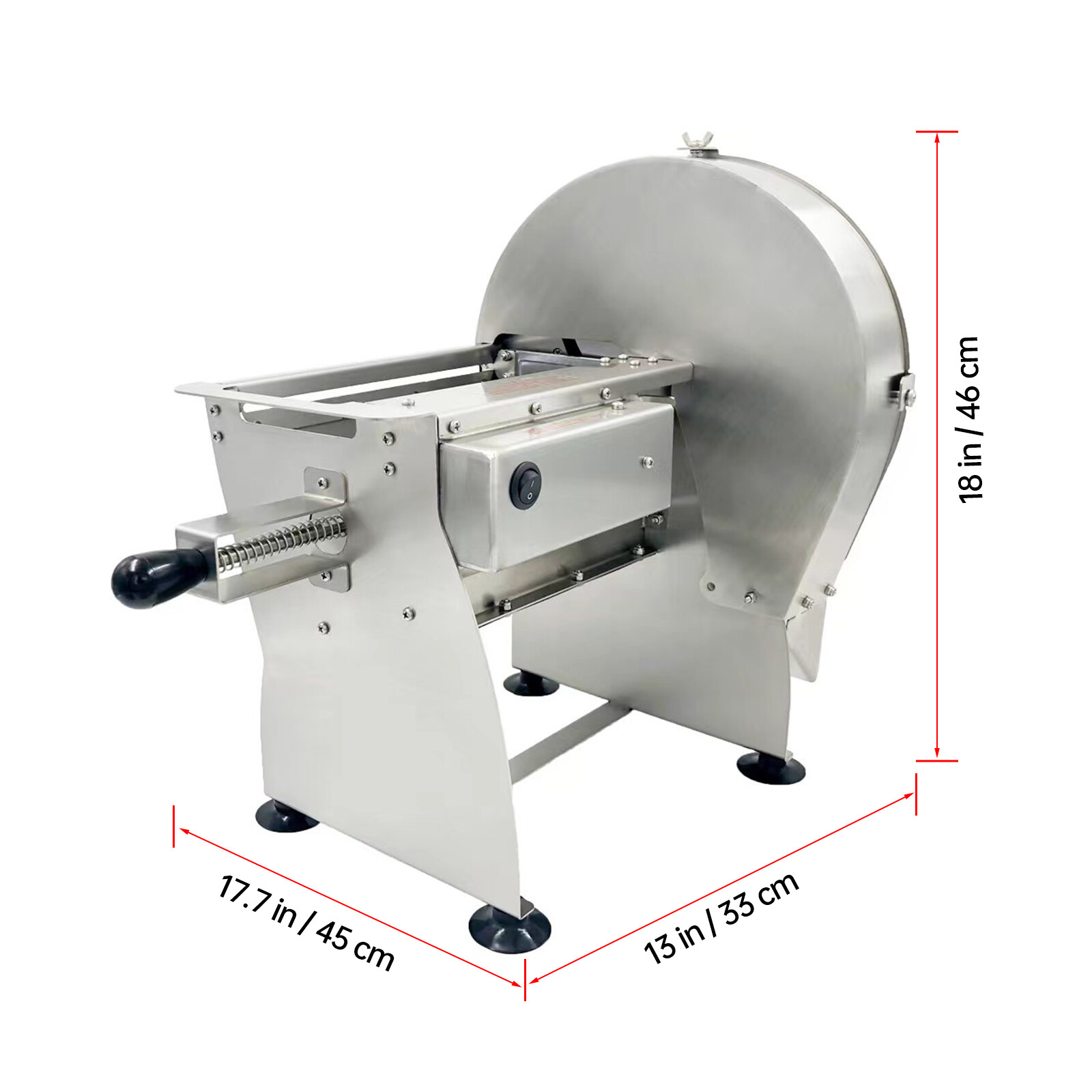 Electric Potato Slicer Commercial Onion Slicing Machine Vegetable Fruit 110-220v