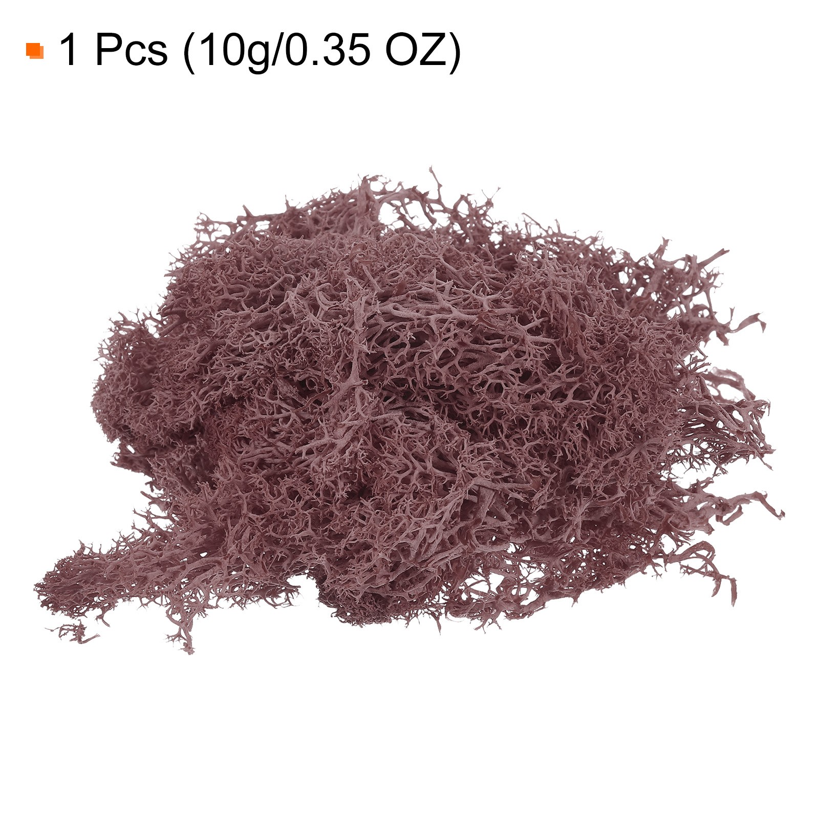 0.35 OZ Moss Preserved Moss Artificial Moss for Craft Floral Project Wine Red