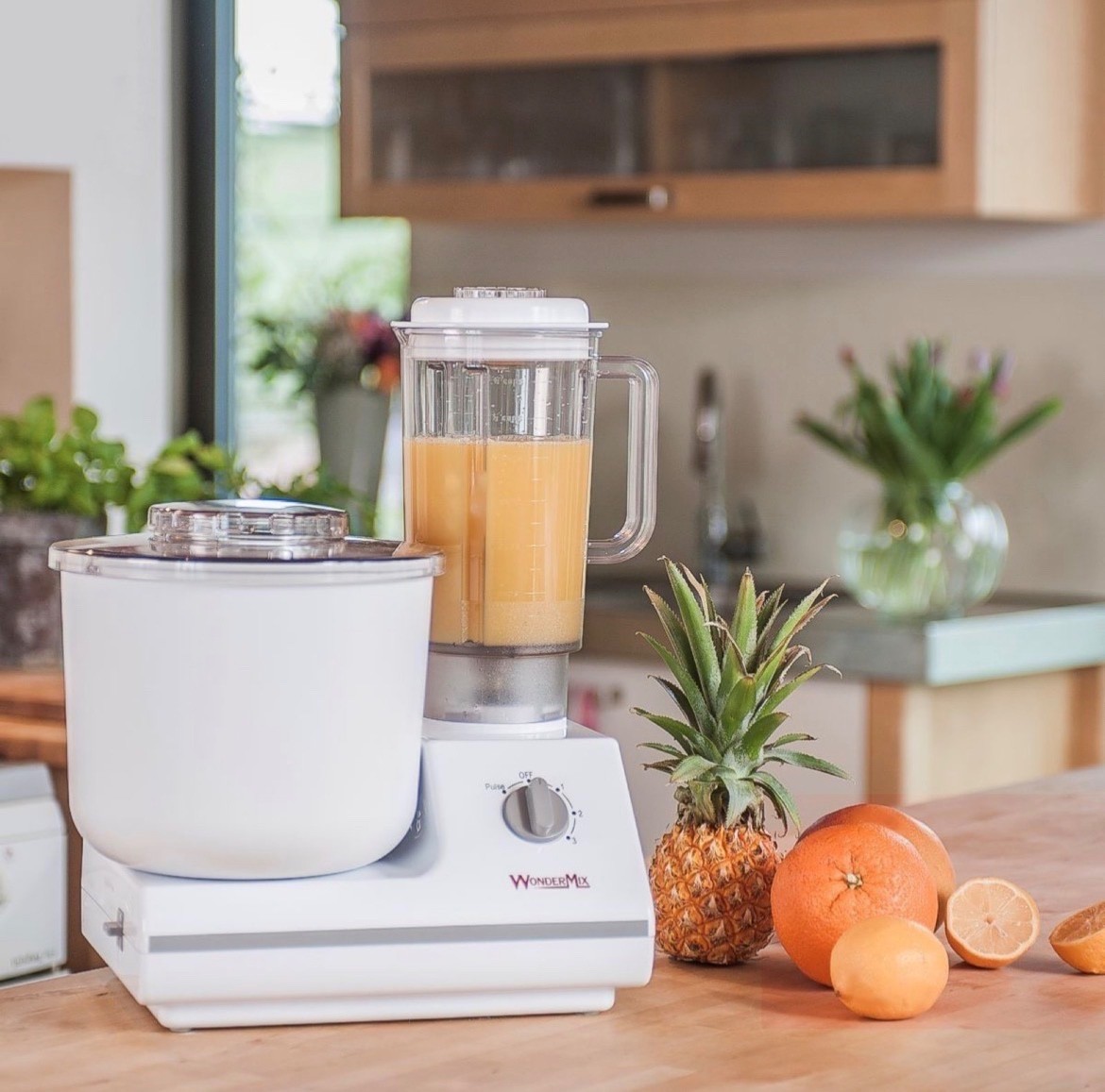 WonderMix Revolution Stand Mixer – Includes Blender & Whips – Wondermill Brand