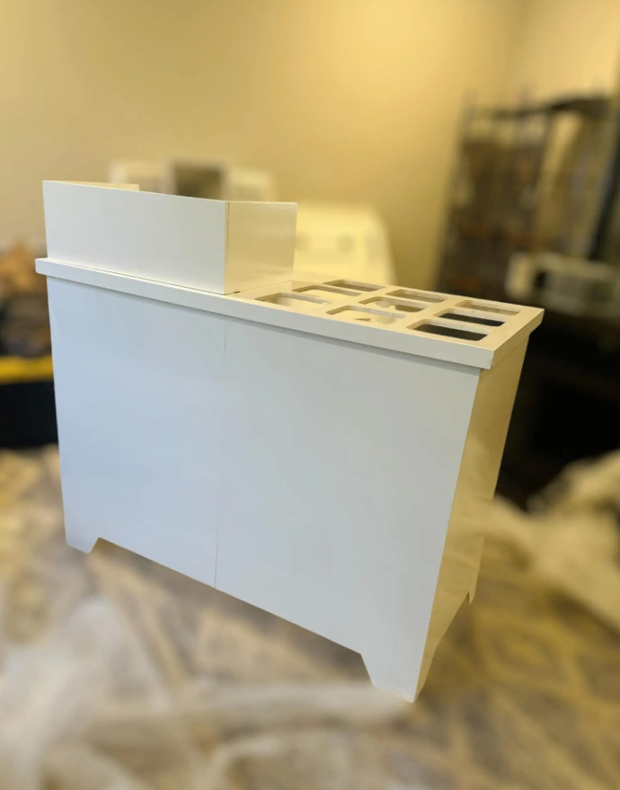 Foldable Snack Cart – Custom Layouts, Colors & Wheels – Portable Vendor Booth