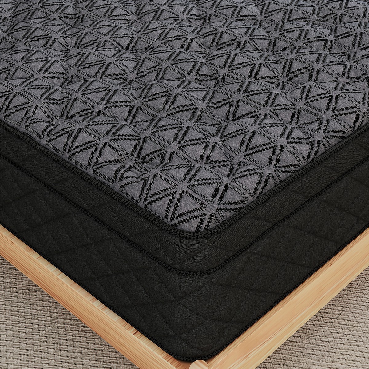 12″ 14″ Twin Full Queen King Mattress In a Box Pocket Spring Gel Memory Foam