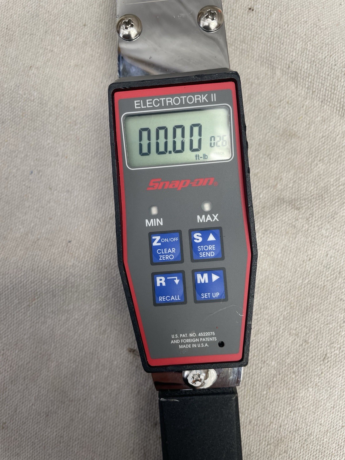 Snap-on QC2F25A Digital Torque Wrench 5-50 ft-lb Working Condition USA