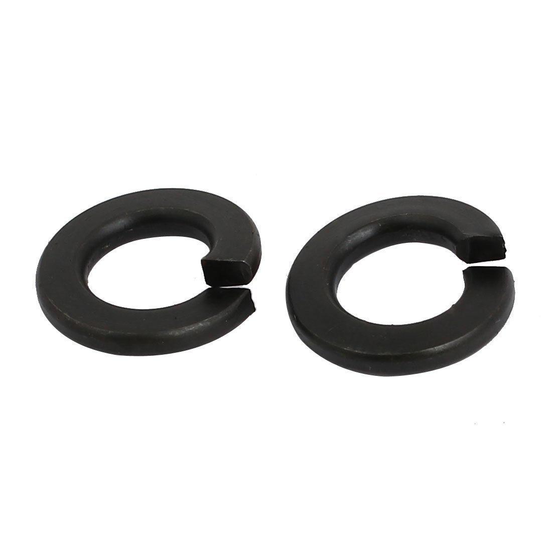 Metric Steel Split Lock Washers w Black Ox DIN 127B – M2 M2.5 M3 M4 M5 M6 M8 M10