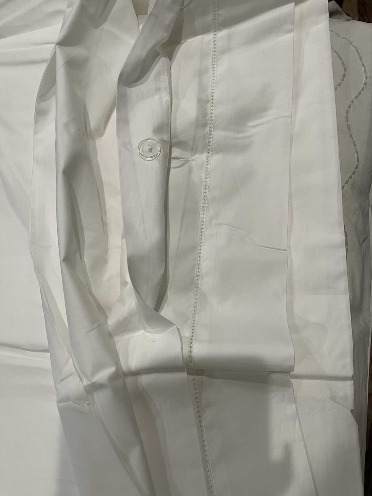 Home Treasures Italy NWT 1pc Giza-45 F/Q Duvet Percale Classico ONE TIME PRICE**