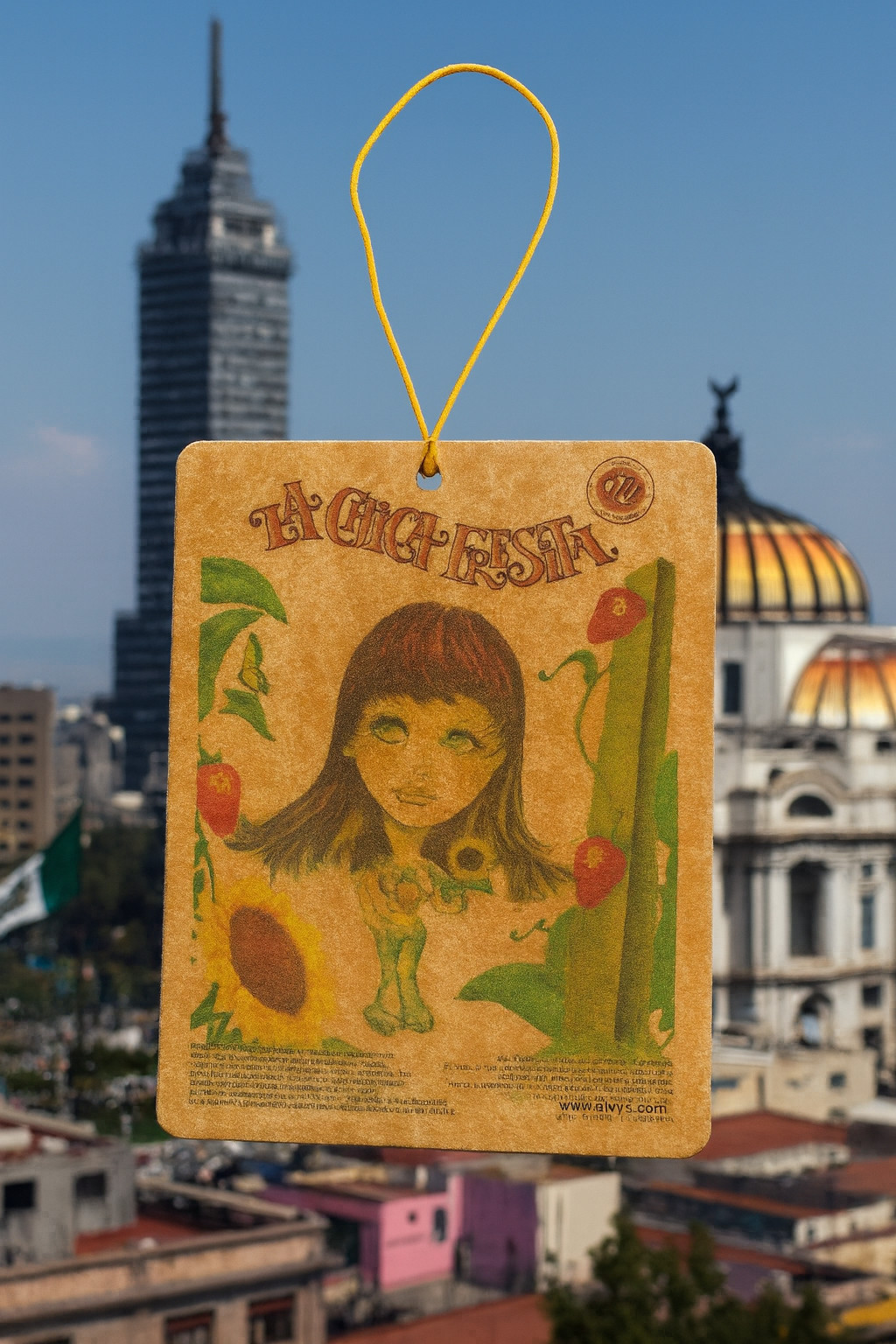 15 pack LA CHICA FRESA /Strawberry Car Air Freshener Aromatizante Mexico